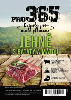 Jehně s batáty a mátou - dospělý pes malé plemeno